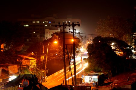 Coimbatore, India, Nightshot photo