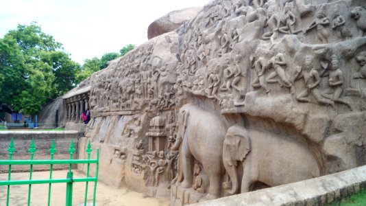 India, Mahabalipuram, Rocks photo