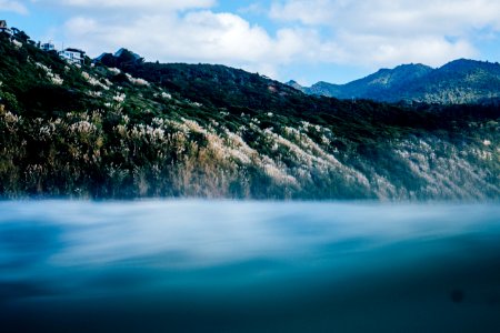 photography of green and gray mountain range during daytime photo