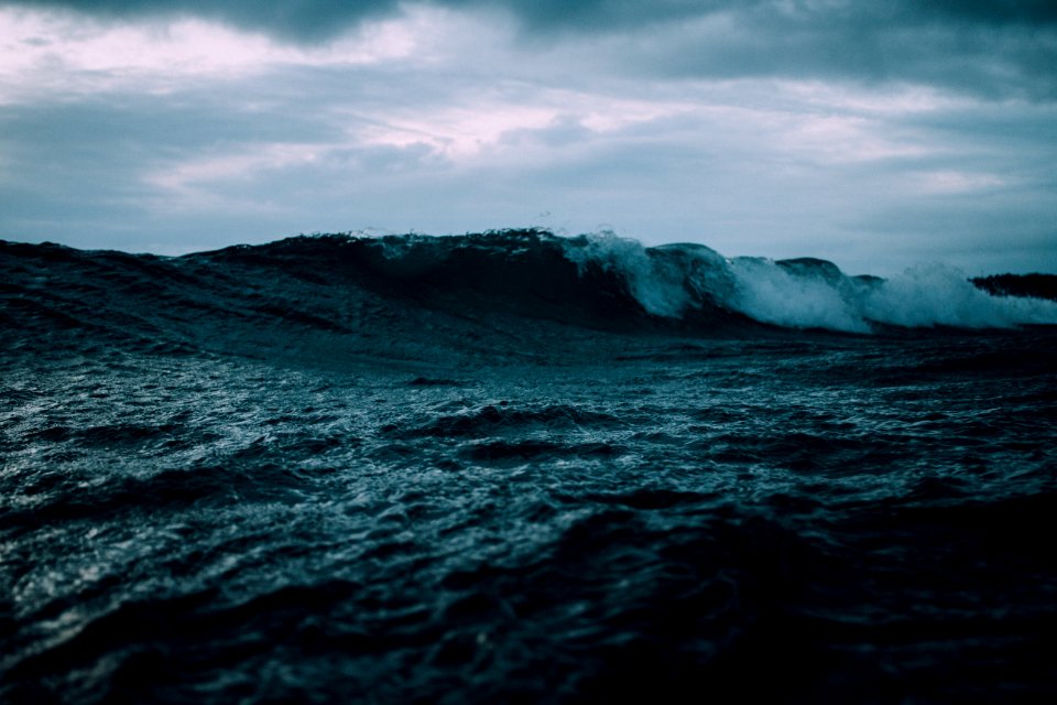 landscape photography of ocean
