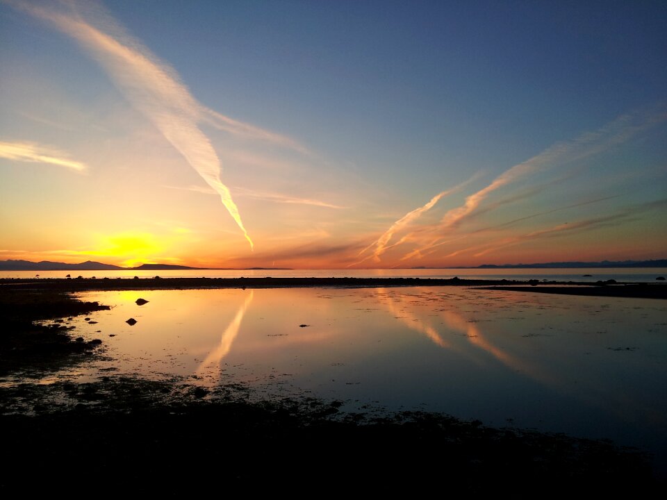 Vancouver island beach ocean