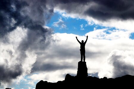 Mountaineering rock adventure