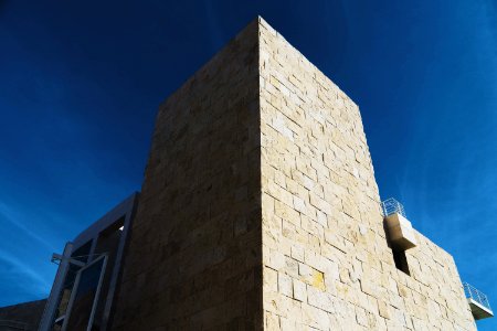 brown structure under blue sky