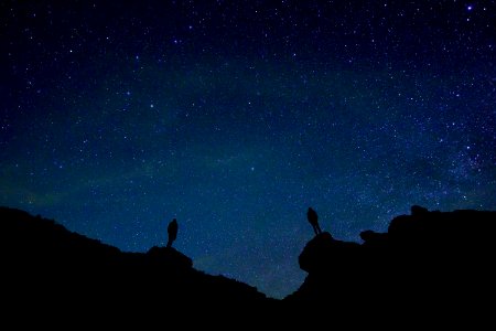 galaxy during nighttime