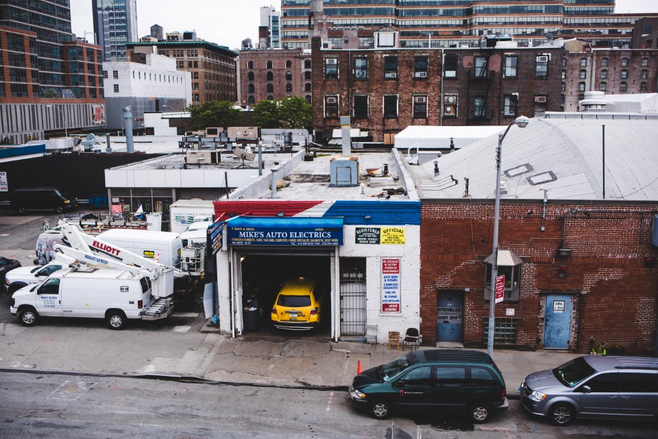 New york, The high line, United states photo