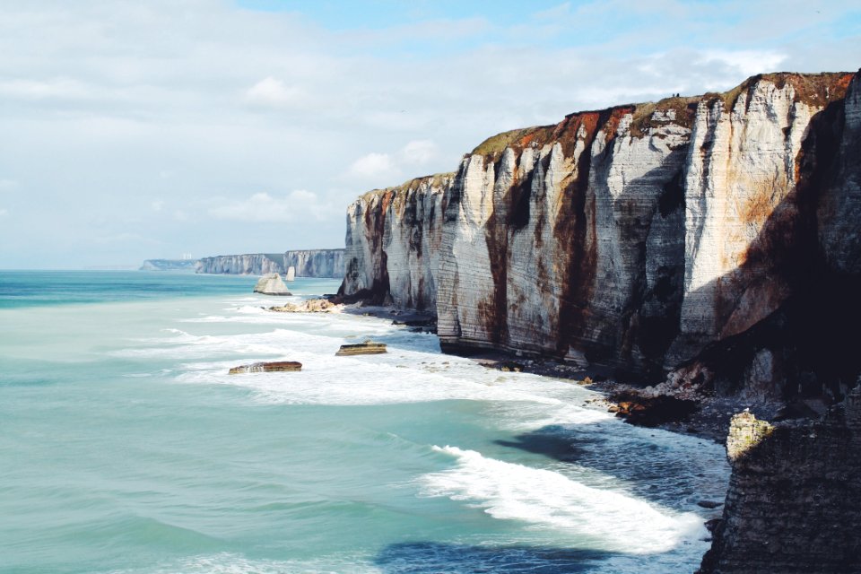 Tretat, France, Sea
