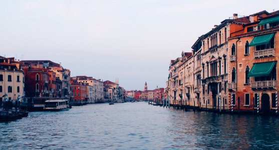 architectural photography of Grand Canal Italy photo