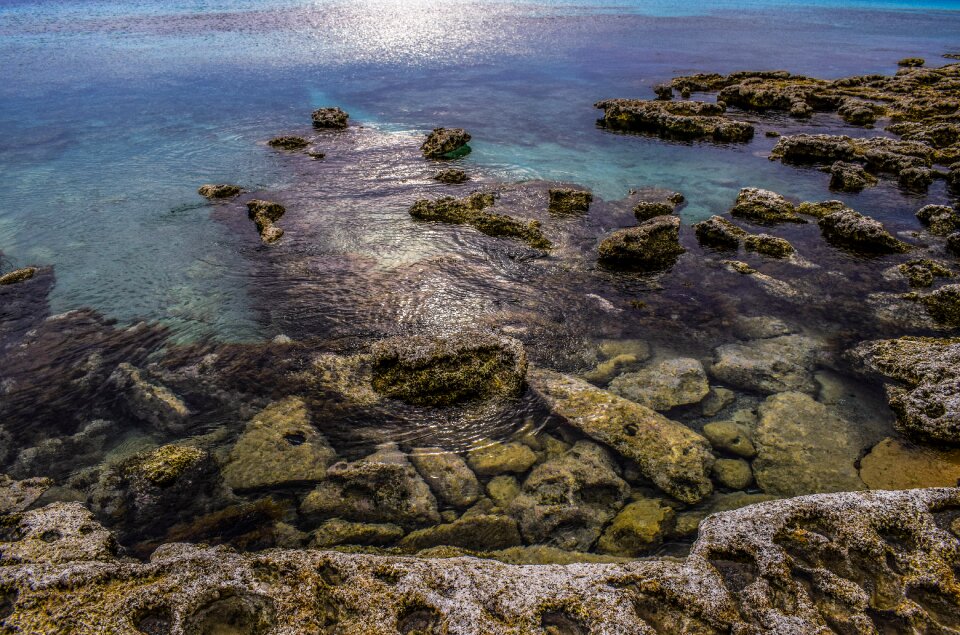 Transparent water nature