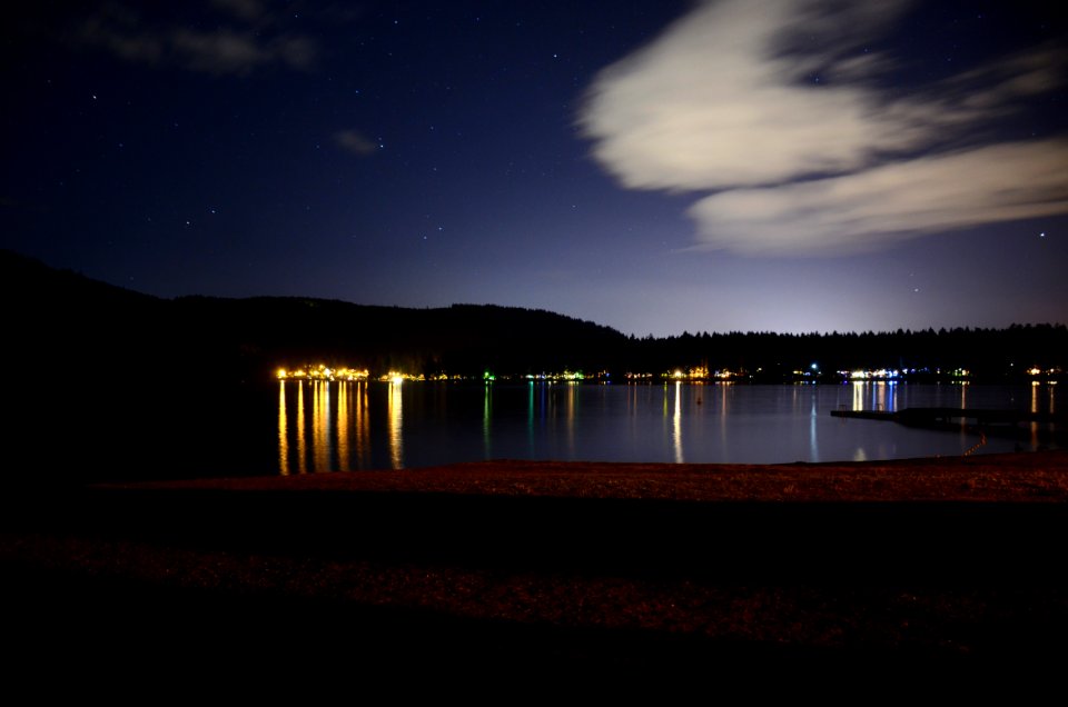 Cultus lake, Canada, Mountain range