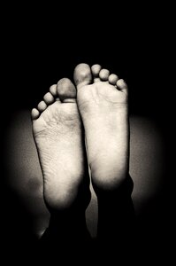 Feet light small