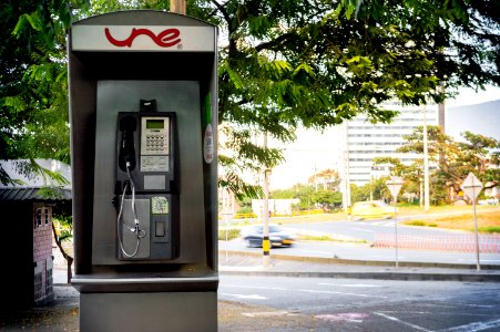 Public phone, Medellin