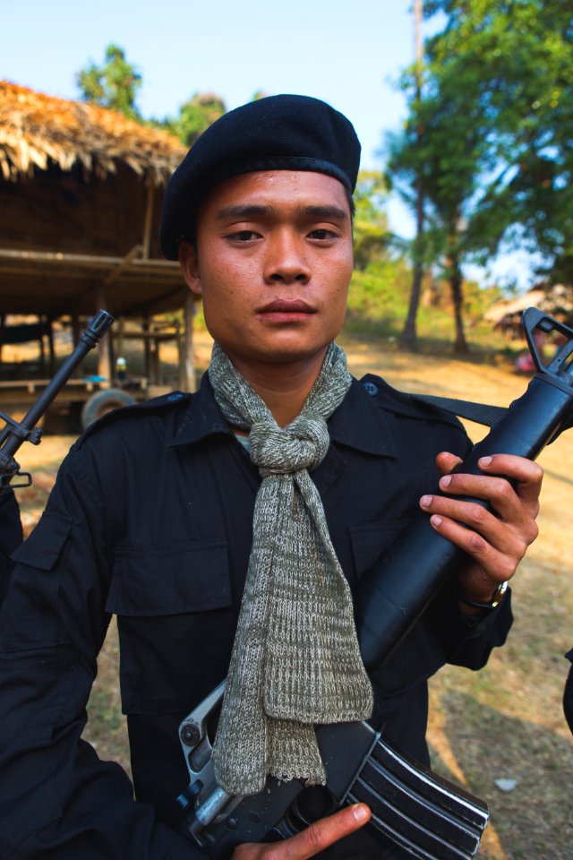 Tambon mae la, Kayin state, Myanmar burma