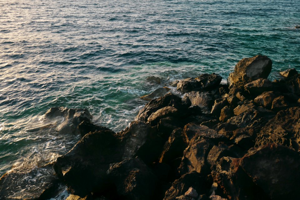 Greece, Oia, Rock photo