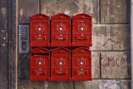 Italy post letters photo