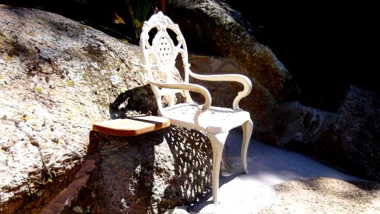 Rock, Chair, Detail