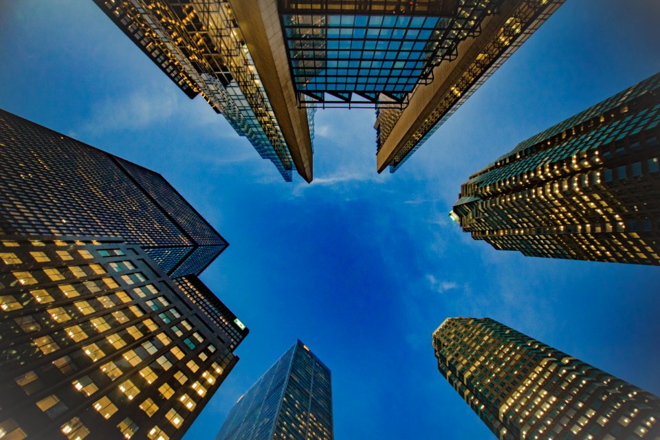 Heaven, Skyscrapers, Sky