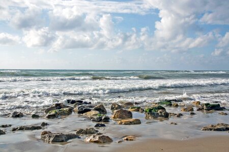 Mediterranean seashore spain photo