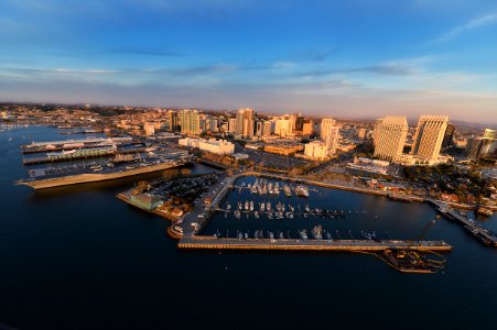 San diego, United states, Downtown photo