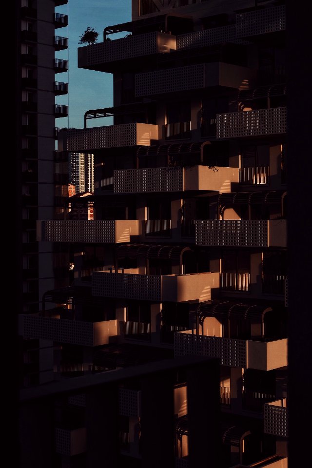 Modern, Architecture, High