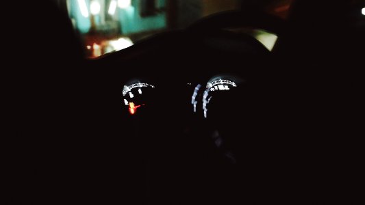 Night, Dark, Car photo