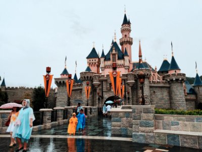 Hong kong disneyl, Hong kong, Cloudy photo