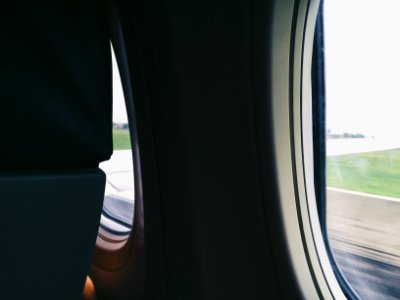 Iphone, Window seat, Wing photo