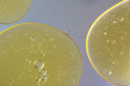 Texture macro oil