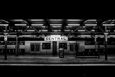 architectural photography of Central station photo