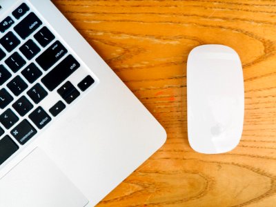 Apple, Desk, Keyboard photo