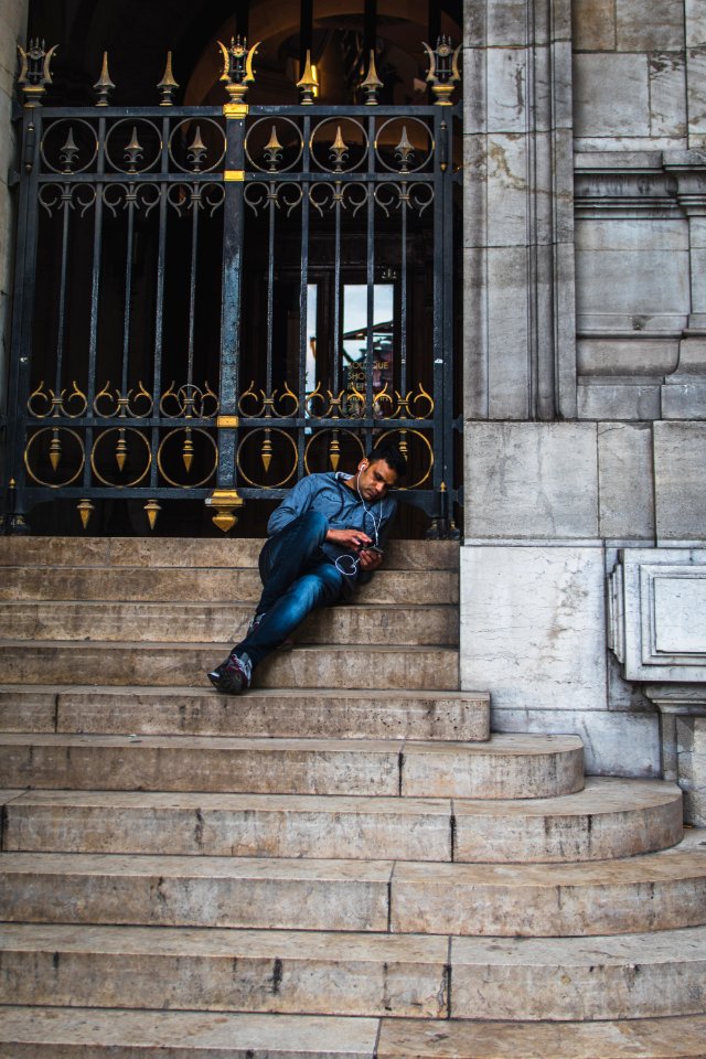 Paris, France, Stairs