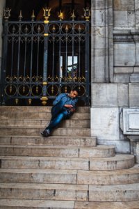 Paris, France, Stairs photo