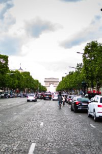 Paris, Avenue des champslyses, France