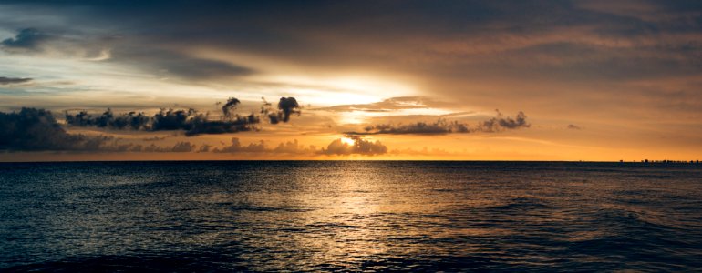 Orange sky, Beach, Sky photo