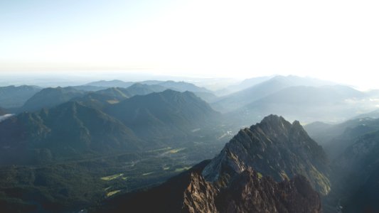 green mountains under white sky during daytime photo