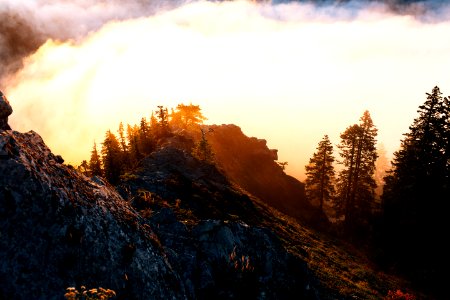 Larch mountain, United states, View
