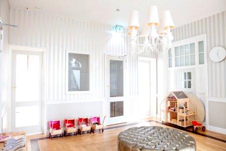 white modern living room set