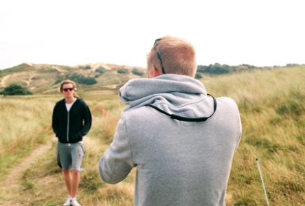 Grass, Hills, Boy