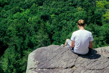 Ice age national scenic trail, Baraboo, United states