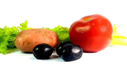 Salad, Potato, Olive