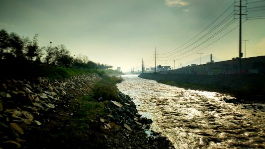 Mapocho river, Chile, Contamination