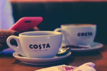 Costa coffee, New delhi, India