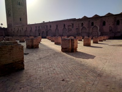 Morocco, Koutoubia mosque, Marrakesh photo