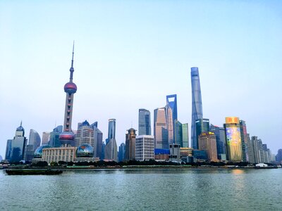 The bund pearl of the orient landscape