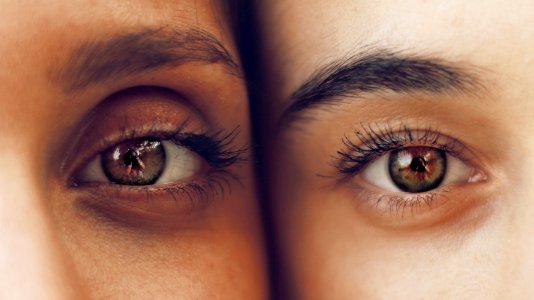 person's eyes photo