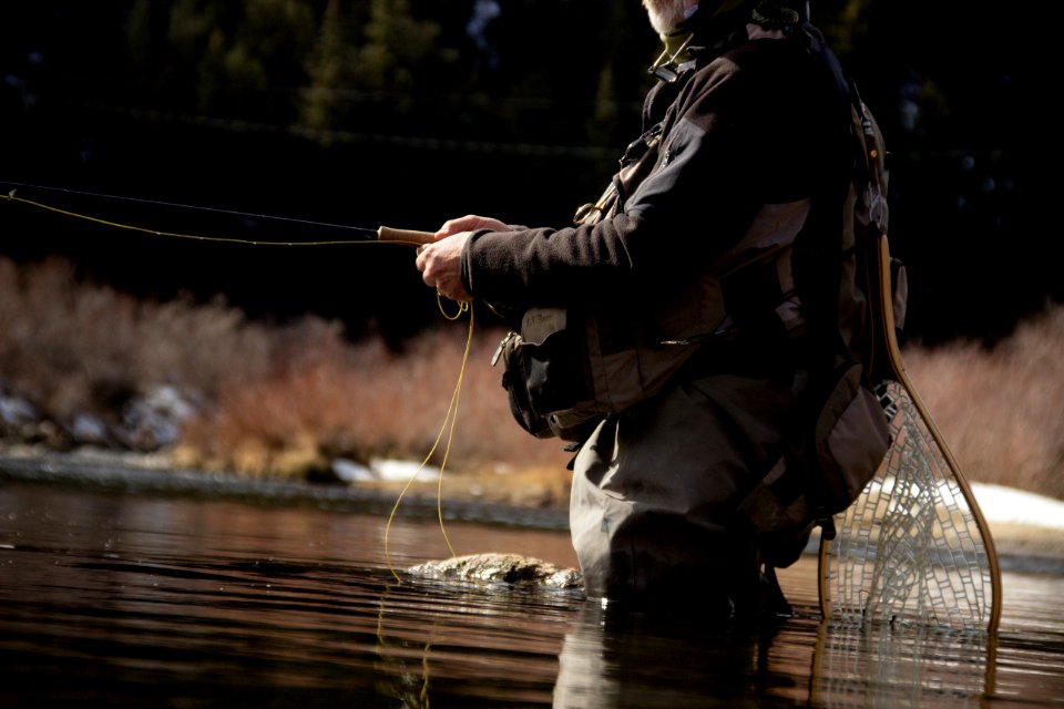 Rock, Water, Fly fishing