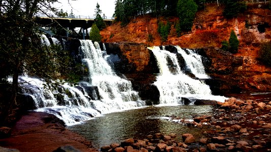 Gooseberry falls state park, Two harbors, United states