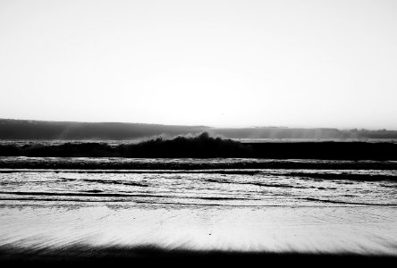 Atlantic, Clouds, Beach