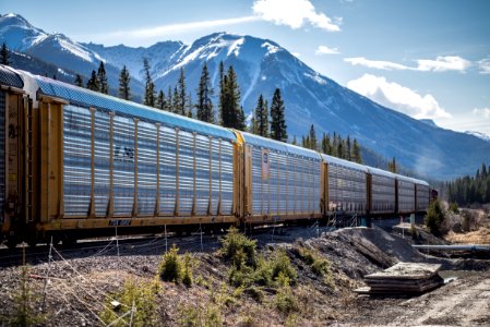 Banff, Canada, Train photo