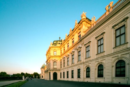 Belvedere palace, Wien, Austria