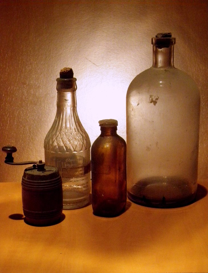 Moinho, Garrafas, Bottles